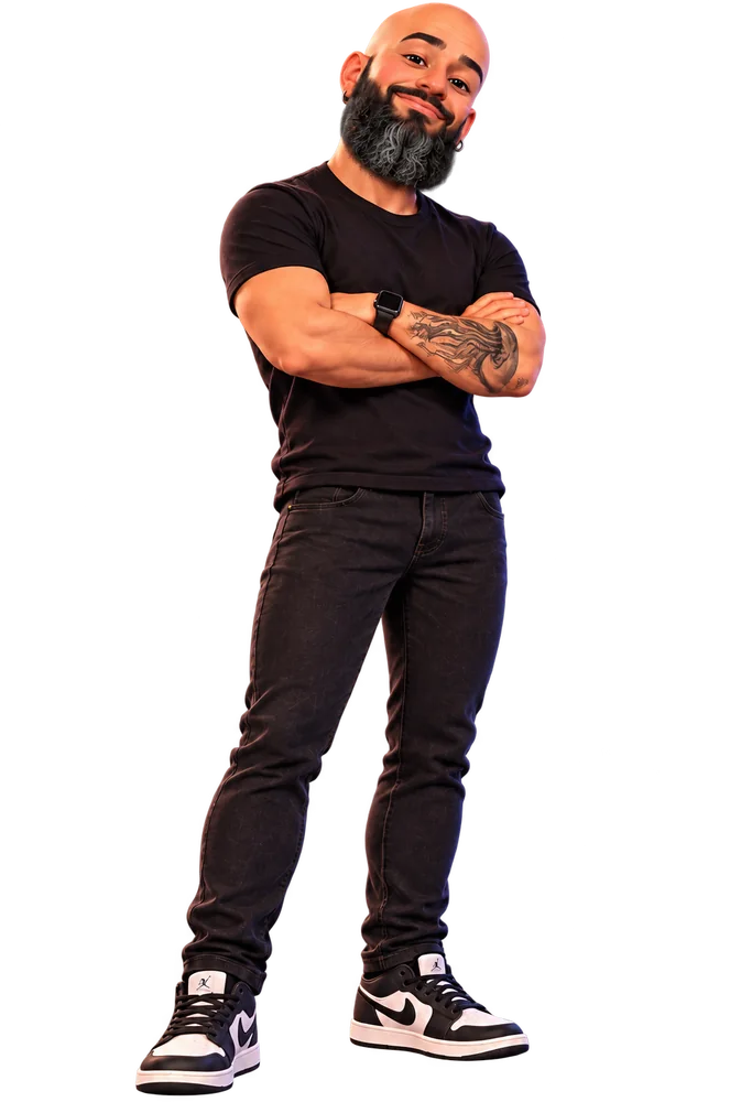 Rafa, strategist, arms crossed